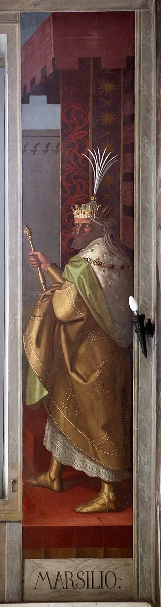 Affreschi di casa Massimo - Marsilio, Stanza di Ariosto, Villa Giustiniani Massimo, Roma